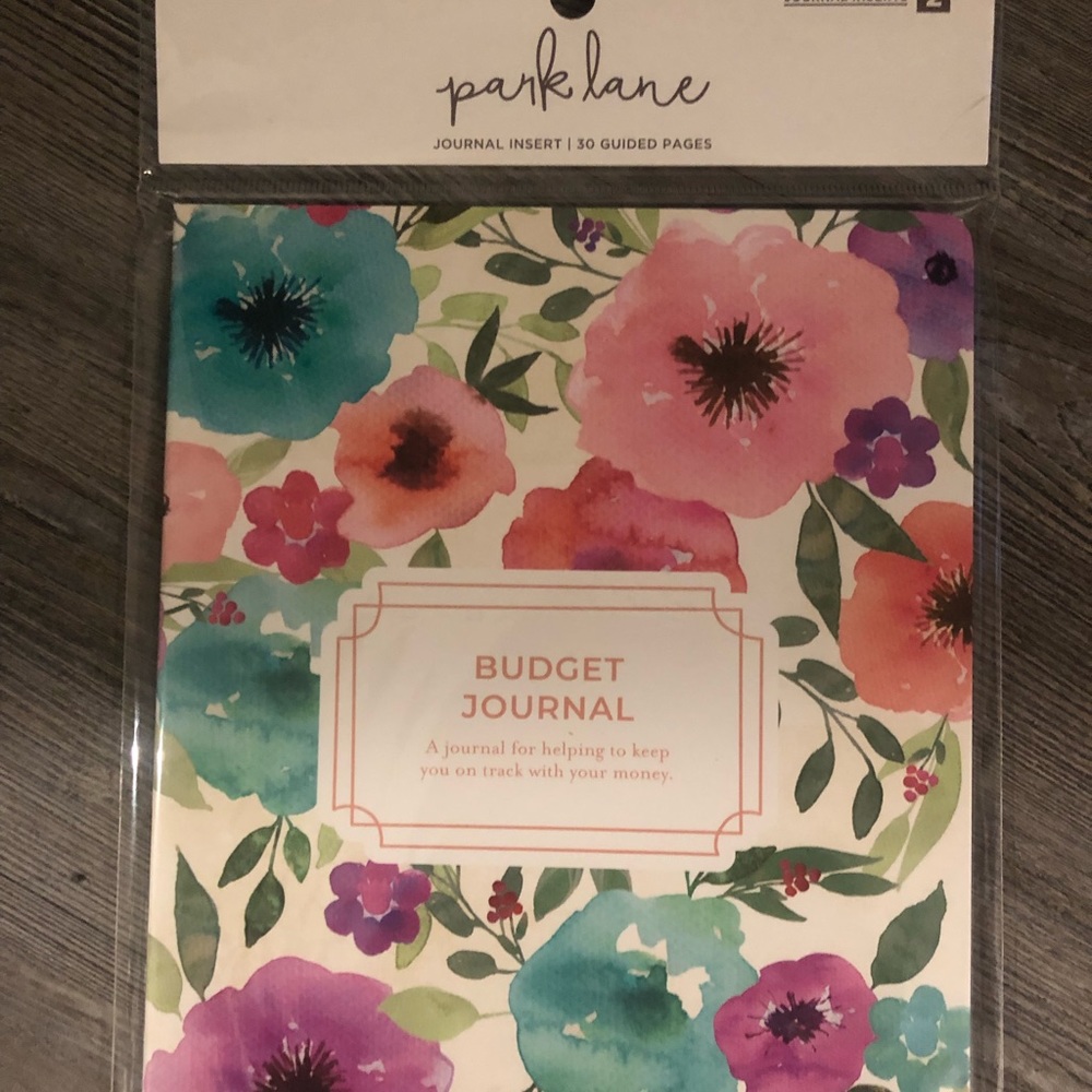 NWT park lane budget journal